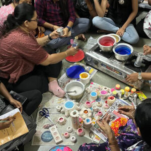 candle making