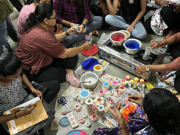 candle making